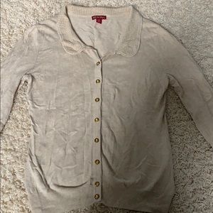 Tan Cardigan